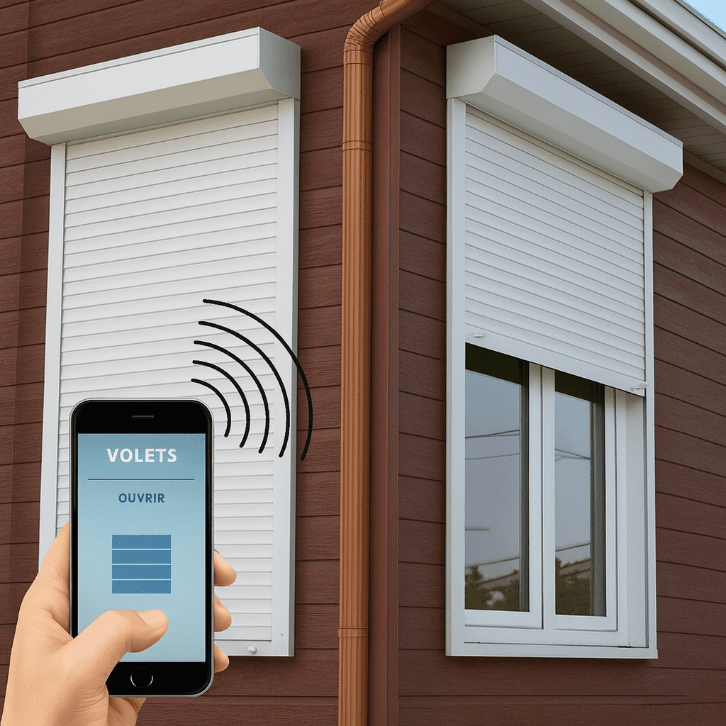 Motorisation de volets roulants à Challans